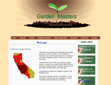 Tablet Screenshot of gardenmasters.com